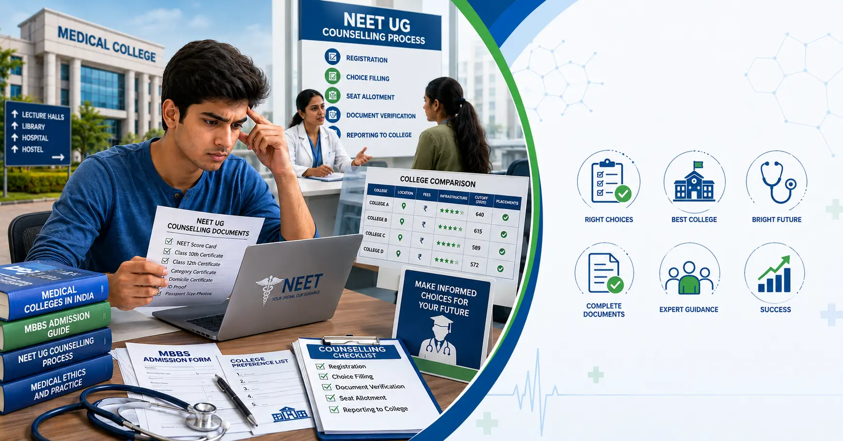 NEET Counselling Mistakes to Avoid in 2026: Complete MBBS Admission Guide